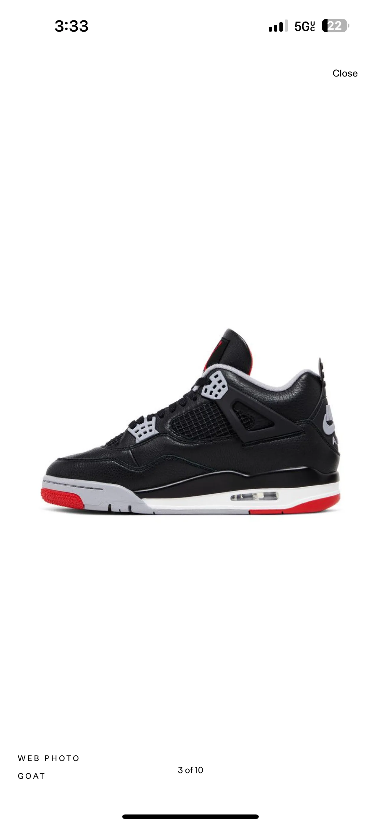 Air Jordan 4 "Bred Reimagined"