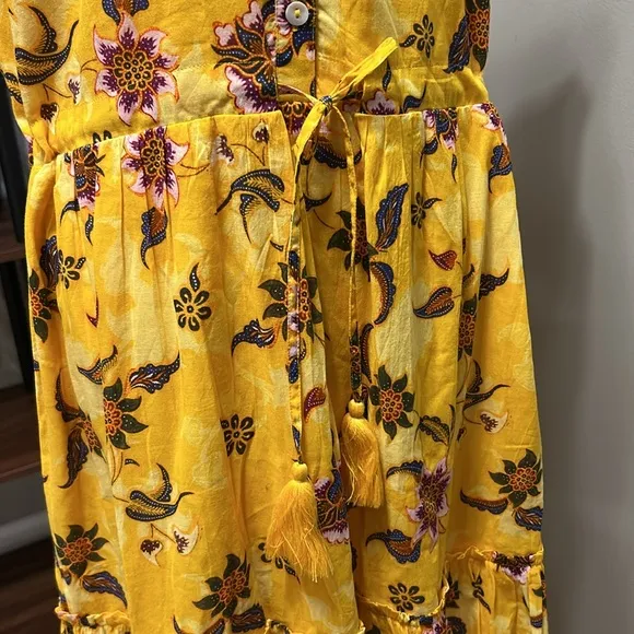 Anthropologie Ro's Garden Mumi Midi Dress Size XL
