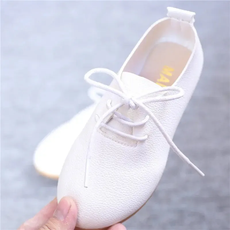 Elegant Lace-up Shoes for Girls