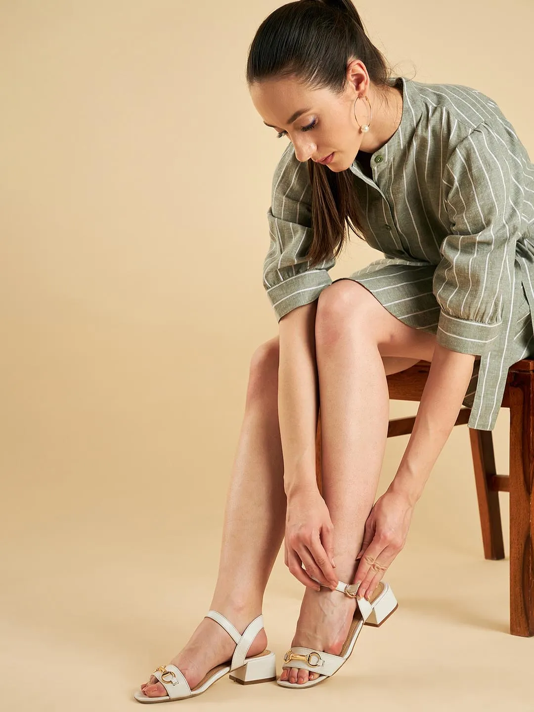 Ellanor Leather Heels