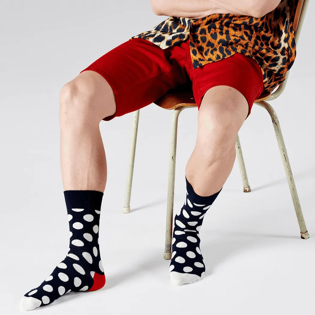 Happy Socks adult Big Dot Sock Size 36-40