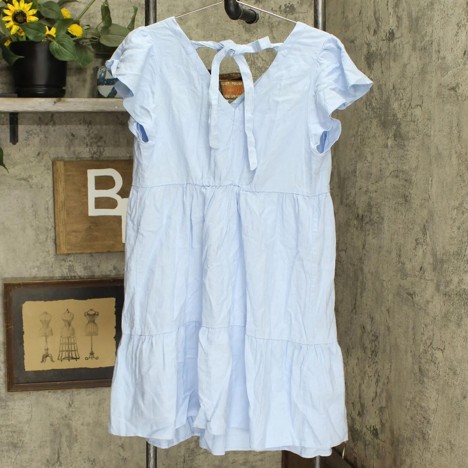 Isabel Maternity by Ingrid & Isabel Flutter Short Sleeve Maternity Dress 8459677
