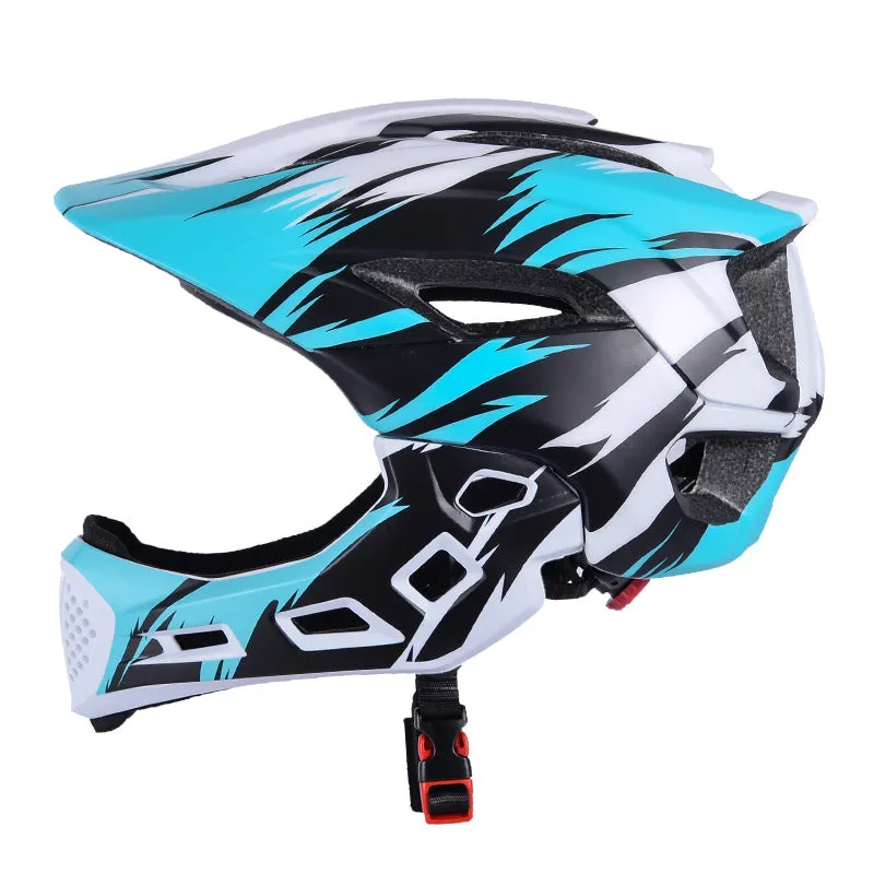 Kid Sports Helmet Lightweight Bicycle Balance Bike Scooter PC Helmet for Children pastel blue_Free size