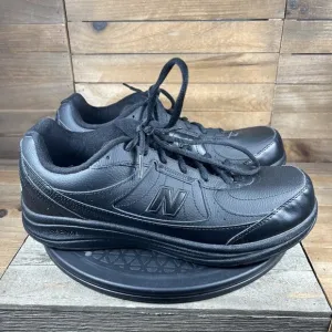 New Balance 577 Mens Sz US 11 2E Lace Up Black Athletic Shoes NO INSOLES