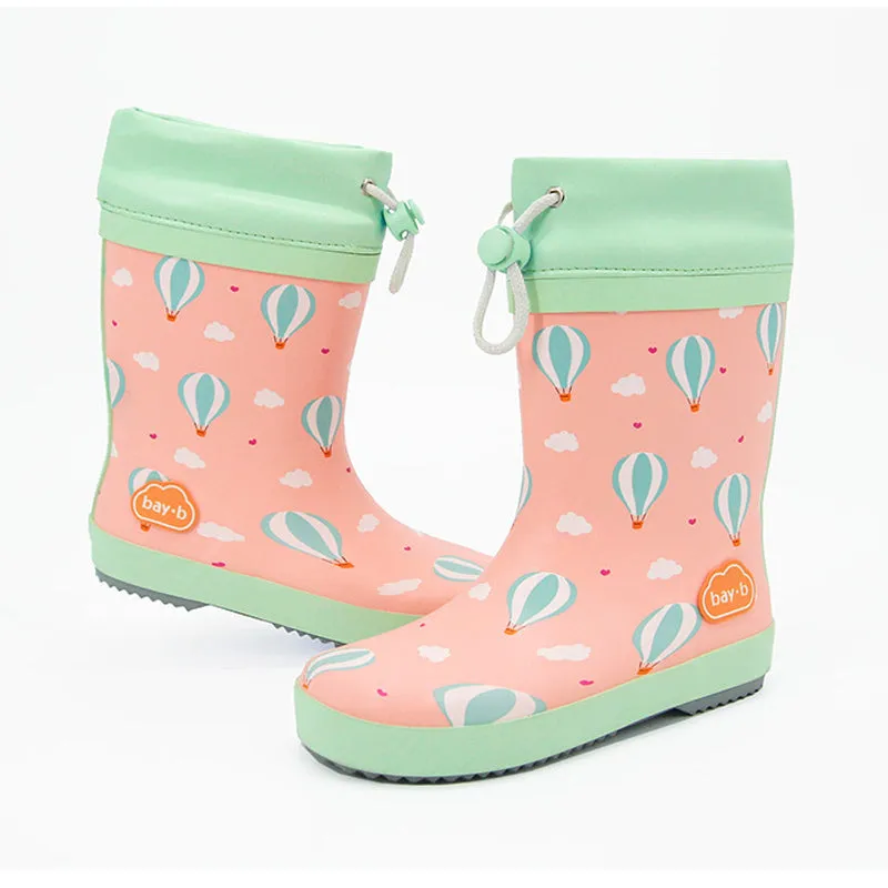Pink Hot Air Balloon Rainboots 2210BB17