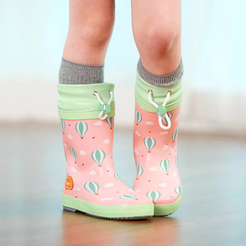 Pink Hot Air Balloon Rainboots 2210BB17