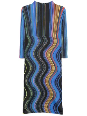 PLEATS PLEASE BY ISSEY MIYAKE WARP DRESS - FW24 Collection