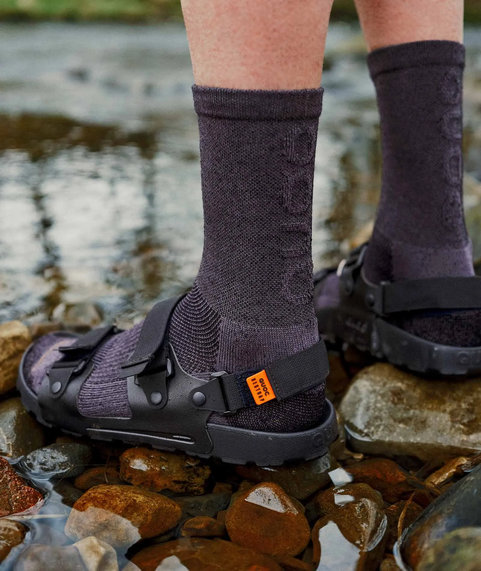 QUOC x Restrap Sandal - Black