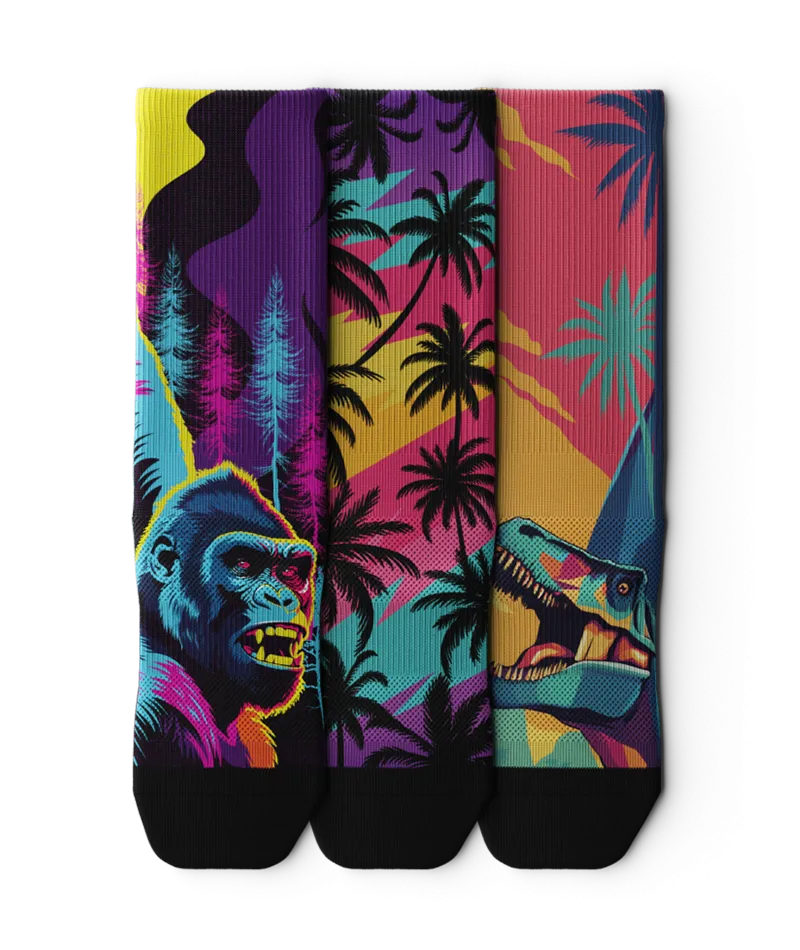 Unleashed Crew Socks 3-Pack
